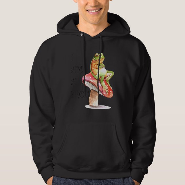 Fairy Tale Prince Frog Outfit Animal  Terrariums P Hoodie (Front)