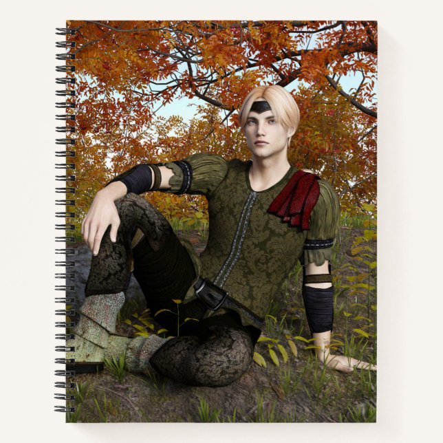 Fairy Tale Prince Notebook (Front)