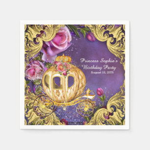 Fairy Tale Princess Birthday Party Napkins