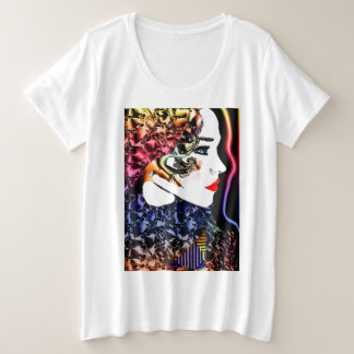 Fairy Tale Princess Contemporary Plus Size T-Shirt
