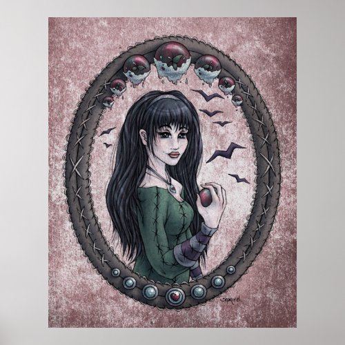 Fairy Tale Snow White Fantasy Art 24x30 Print