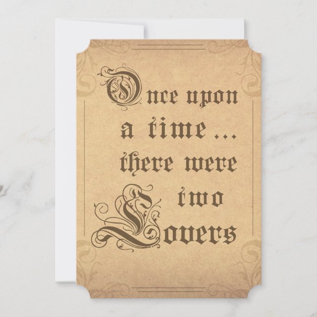 Fairy Tale Storybook Once Upon A Time Sign (Front)
