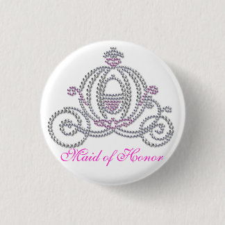 Fairy tale Theme Maid of Honor Button