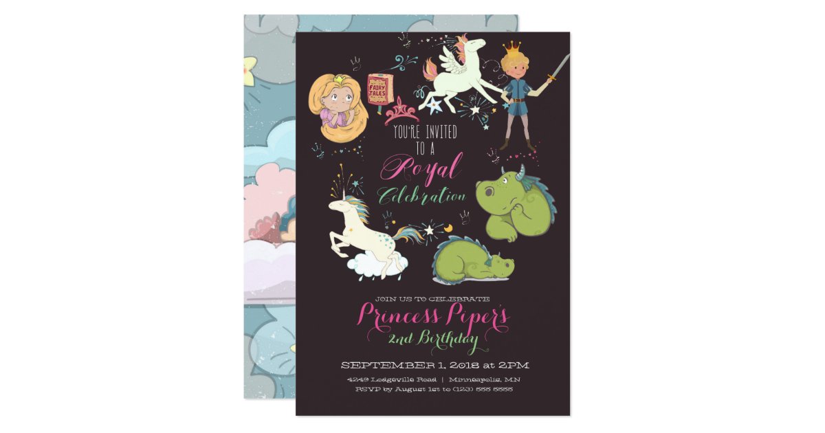 Fairy-tale Themed Party Invitation | Zazzle.com