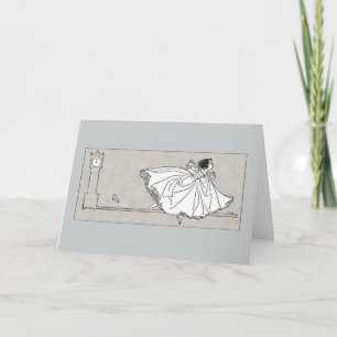 Fairy Tale Vintage Cinderella Birthday Card