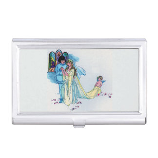 fairy tale wedding business card case