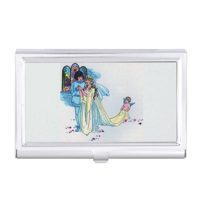 fairy tale wedding business card case (Front)