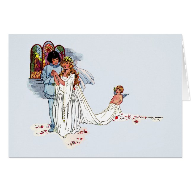 fairy tale wedding cards (Front Horizontal)