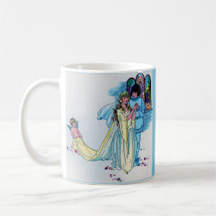 fairy tale wedding coffee mug