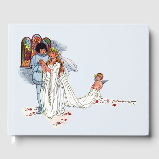 fairy tale wedding guest book
