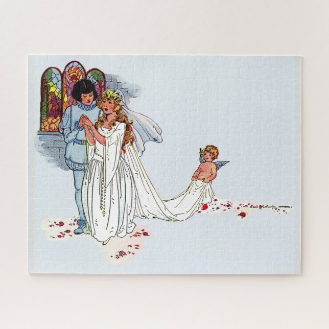 fairy tale wedding jigsaw puzzle (Horizontal)