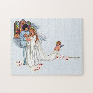fairy tale wedding jigsaw puzzle