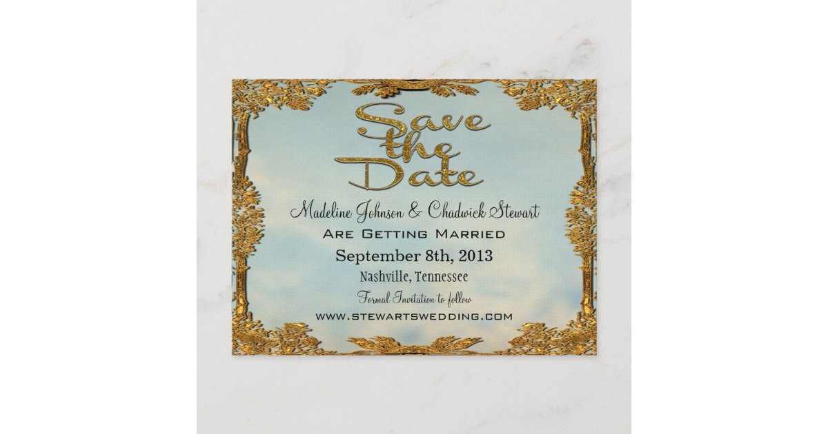 Fairy Tale Affair - Save the Date Postcard > Save the Dates