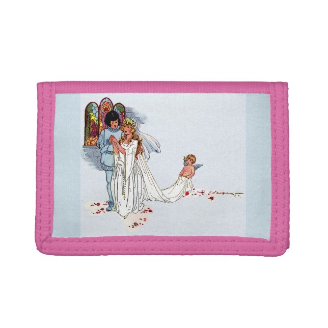 fairy tale wedding tri-fold wallet (Front)