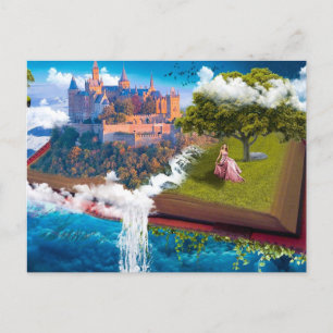 Fairy Tale Woman Postcard