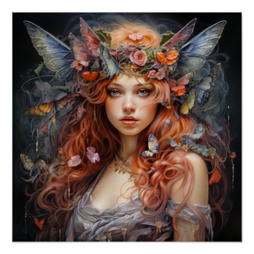 Fairy Tale Woman Poster