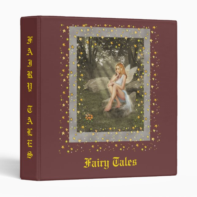 Fairy Tales 3 Ring Binder (Front/Spine)