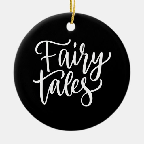 fairy tales ceramic ornament