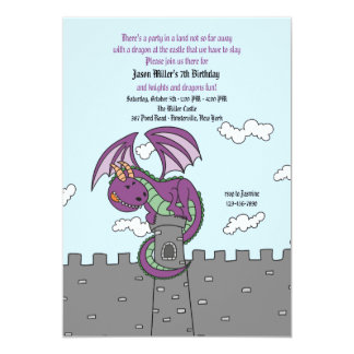 Dragon Tales Birthday Invitations 7