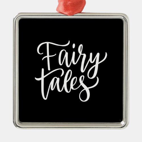 fairy tales metal ornament