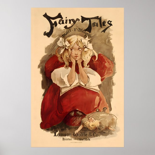 Fairy Tales - Nursery Rhyme Poster Prints (Front)