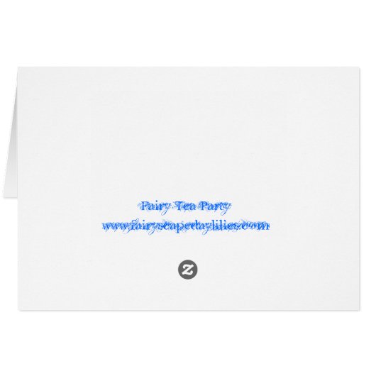 Fairy Tea Party (Back Horizontal)