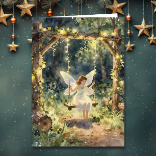 Fairy Themed Thinking About You Card