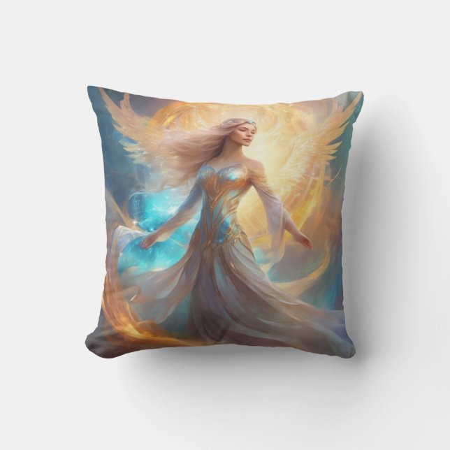 Fairy Throw Pillow (Front)