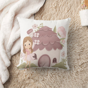 Fairy Throw Pillow - Throw Pillow Cute