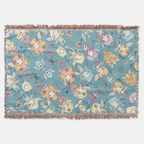 Fairy time children blanket