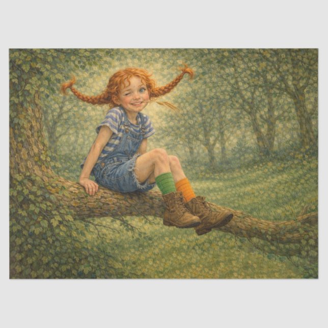 Fairy tissue paper for decoupage, gifts (Front)