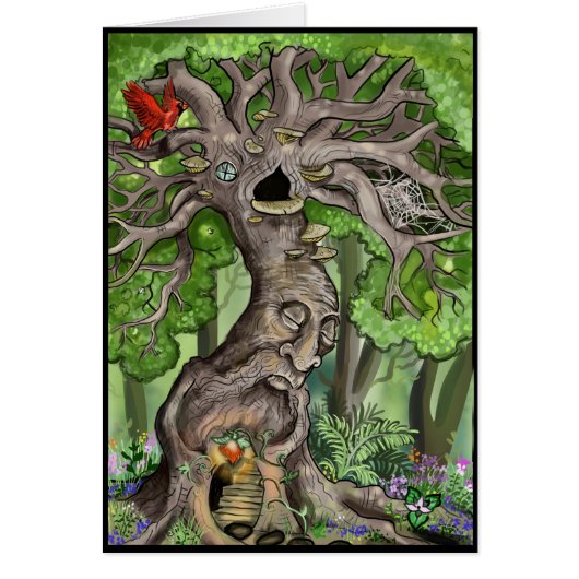 Fairy Tree Home Cards (Front)