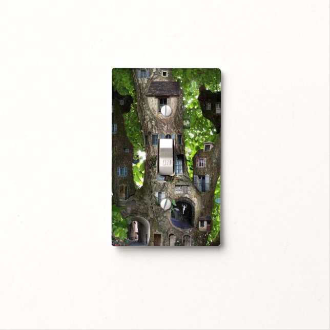 Fairy Tree Light Switch Cover (In Situ)