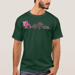 Fairy Tribal Artwork T hibiscus and fairies T-Shirt
