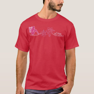 Fairy Tribal Artwork T  hibiscus and fairies  T-Shirt