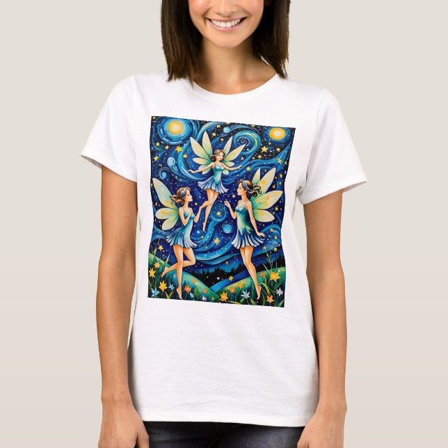 Fairy tshirt Dreamland Starry Night Tee (Front)