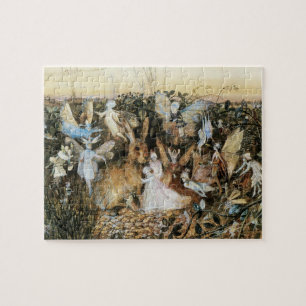Fairy Twilight by John Anster Fitzgerald Jigsaw Puzzle