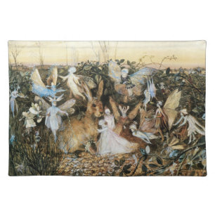 Fairy Twilight by John Anster Fitzgerald Placemat