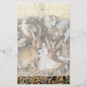 Fairy Twilight by John Anster Fitzgerald Stationery