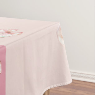 Fairy Twins Mushroom House Birthday Tablecloth