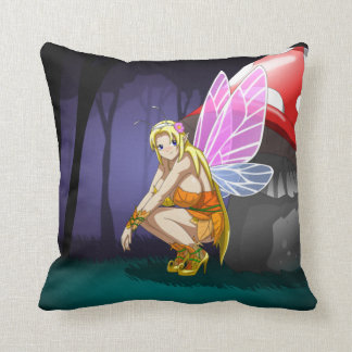 Fairy Ucogi Throw Pillow