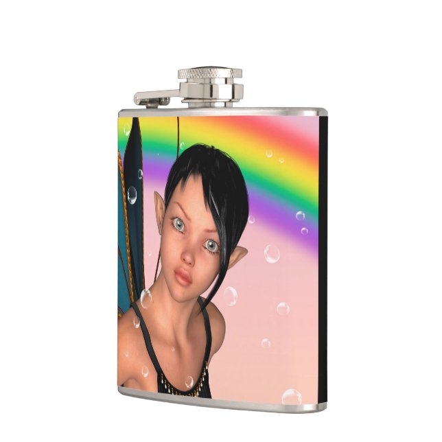 Fairy under Rainbow Flask (Left)