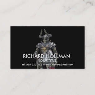 Fairy warrior business card