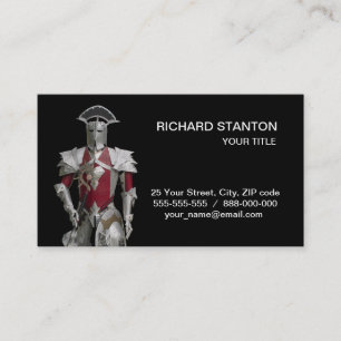 Fairy warrior business card