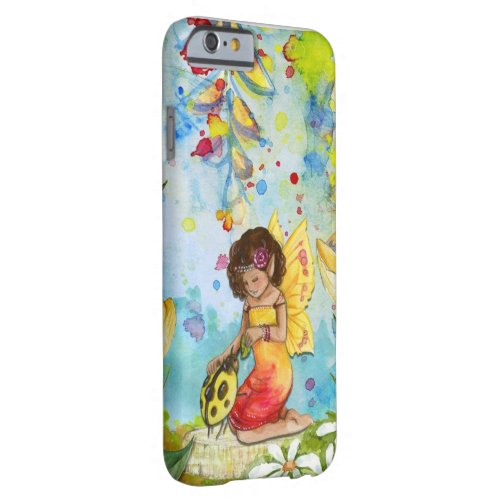 Fairy watercolour illustration whimsical barely there iPhone 6 case