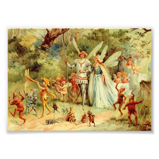 Fairy Wedding Photo Print (Front)