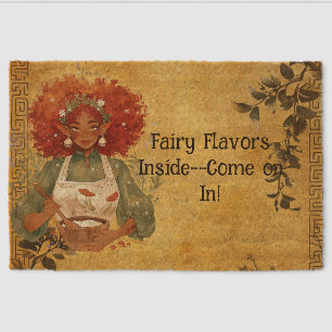 Fairy Welcome Mat for Cooks