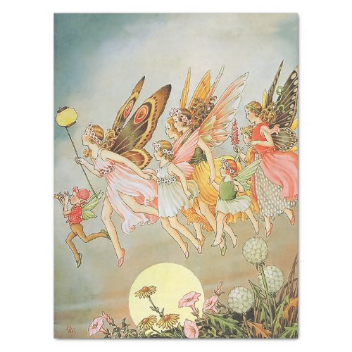 Fairy Whimsical Nursery Fairytale Vintage Tissue Paper