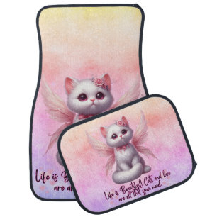 Fairy Whiskers of Love Car Floor Mat