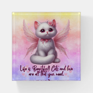Fairy Whiskers of Love Paperweight